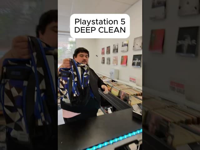 PS5 Deep Cleaning 🧼 #brokenfix #tech #smartphone #console #problemfix #playstation