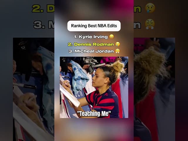 Ranking Top 3 NBA Edits