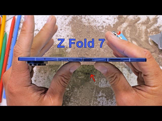 Samsung Z Fold 7 Durability Test --- The End is Near