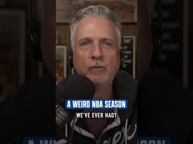 Is this the weirdest NBA season we've ever had? 🤔