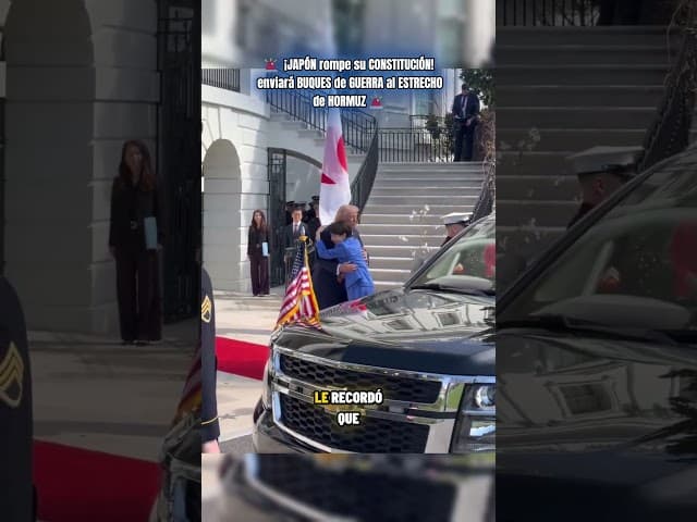 ¡JAPÓN rompe su CONSTITUCIÓN! | enviará BUQUES de GUERRA al ESTRECHO de HORMUZ - Cronozona