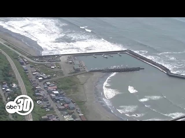 California hit with tsunami waves after 8.8 magnitude earthquake in Russia