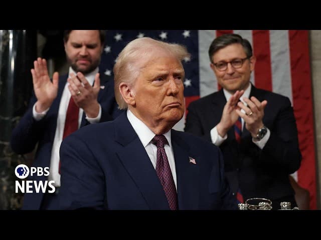 WATCH LIVE: President Donald Trump’s 2026 State of the Union Address | Direct floor feed