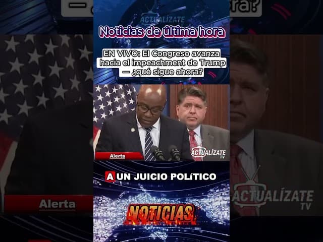 🚨 ¿IMPEACHMENT A TRUMP? Lo que el Congreso no te cuenta 🇺🇸