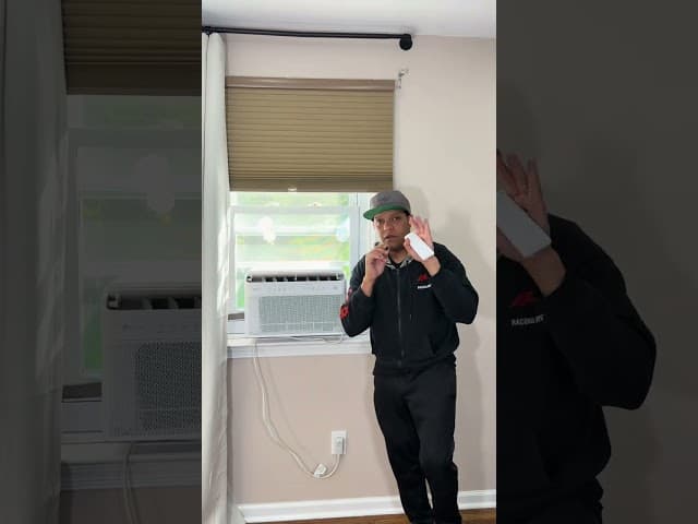 Aire acondicionado inteligente inversor de ventana en forma de U