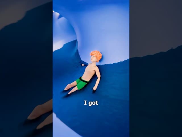 I Got Stuck In A Waterslide 😨