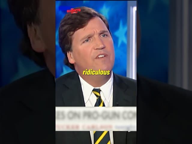 Tucker Carlson ENDS The Gun Control Debate