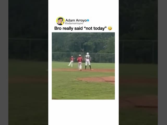 he knew it.. 😂
