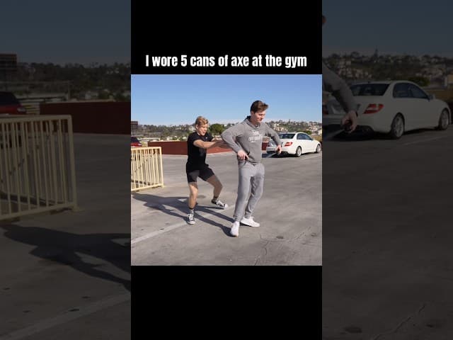 I Wore 5 Cans of Axe at the Gym
