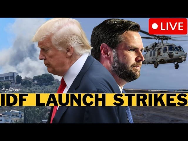 LIVE: Deep State STOP Trump Strikes In Iran - Israel Begin ATTACK On IRGC Hezbollah