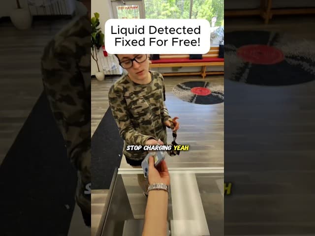 iPhone Liquid Detected 💧 #smartphone #brokenfix #tech #problemfix #cellphone #screenbreak #iphone