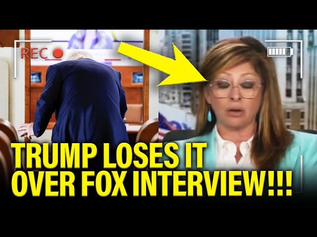 Trump WANTS Fox OFF THE AIR after INTERVIEW HE FEARED!!!