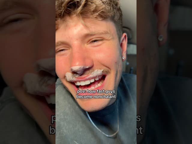 How fast guys become nonchalant 😢 #couple #funny #shortsfeed ￼