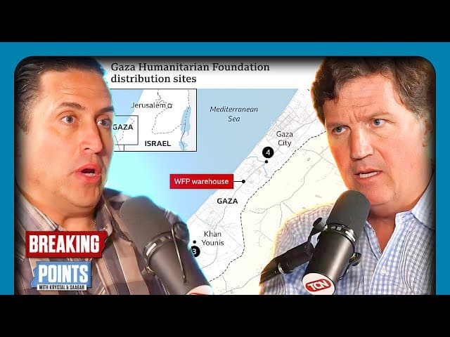 GHF Whistleblower X Tucker EXPOSE Secret Funding Behind Gaza Starvation