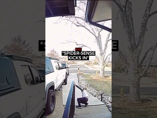 A Kid Says He Can Do a Backflip and Shows His Mom