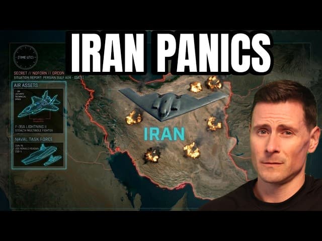 B-2 Bombers Newest Strikes Send Iran Into FULL BLOWN PANIC