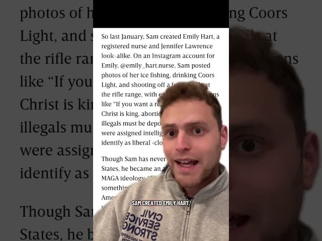 NEWS: 22 year old Indian medical student grifts conservatives of thousands of dollars.