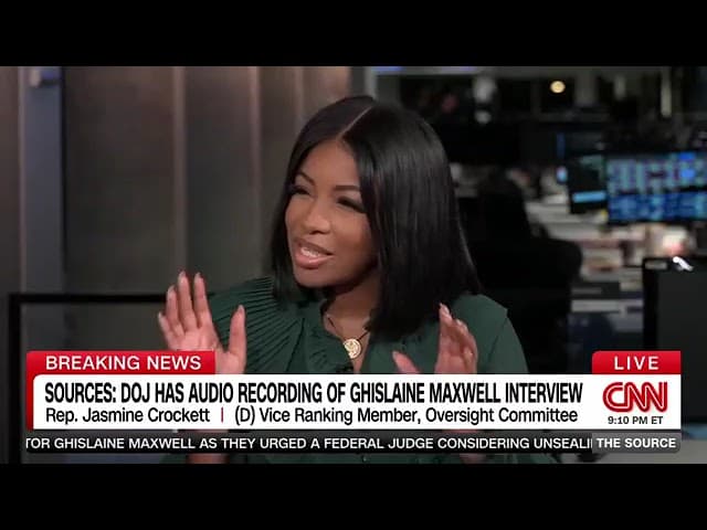 Gerrymandering, Gaslighting, and Ghislaine? Rep. Jasmine Crockett Breaks It All Down