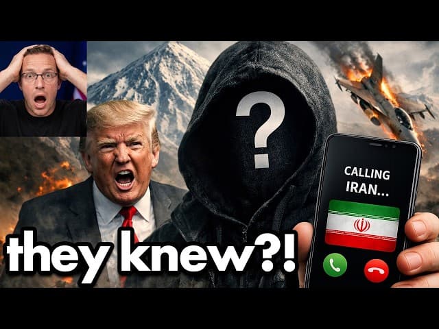 Trump Reveals TRAITOR in US Military is LEAKING to IRAN | Death Penalty?