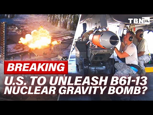 BREAKING: U.S. REVEALS Nuclear GRAVITY BOMB Capable of DECIMATING Iran's Terror Complex | TBN Israel