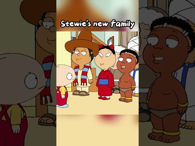 Stewie’s new family