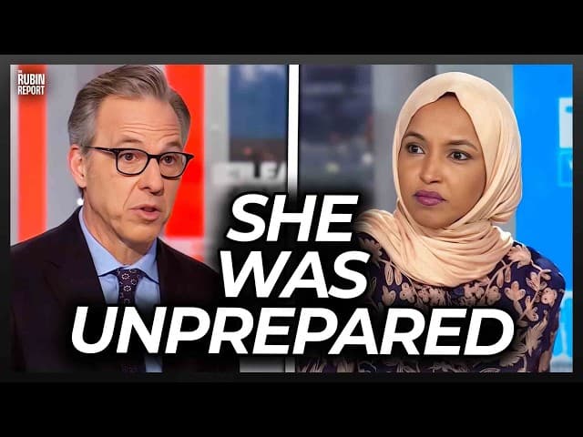 Watch Ilhan Omar Get Annoyed as Host Calmly Asks Tough Question