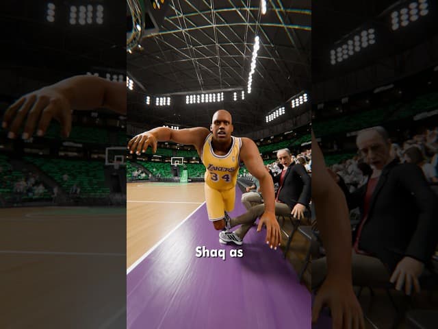 Fan Trips Shaq Midgame 😳