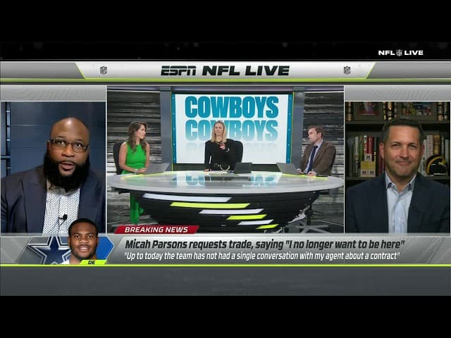 MICAH PARSONS TRADE REQUEST REACTION 👀 Swagu LOSES IT on Jerry Jones & Cowboys | NFL Live