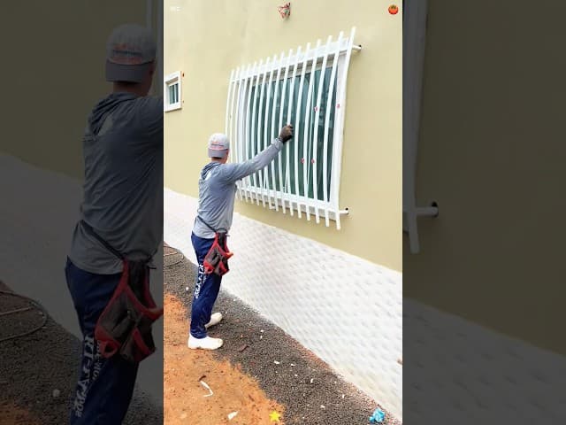 How to Reinforce Windows for Anti-theft? #youtube #diy #foryou #didyouknow #fyp