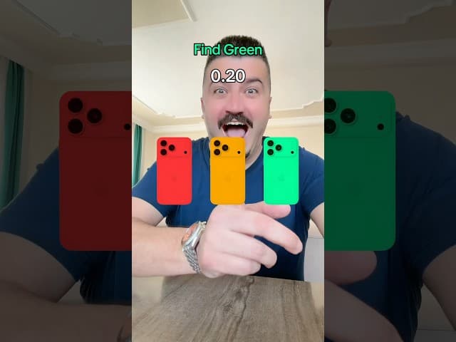 Find Iphone 17 Pro Cosmic Green IQ 🍏🔥 #noads