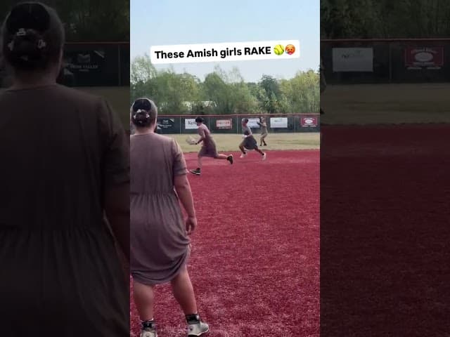 The Amish can RAKE !  #softball #slowpitchsoftball #slowpitch #amish #mennonite #mlb #baseball