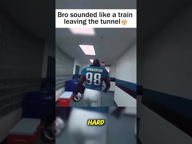 John Henderson's Pregame Routine was SCARY 😬