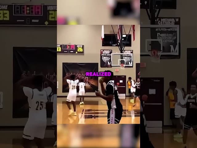 Full Court Shot… By Mistake?! 💀🏀