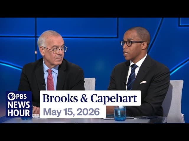 Brooks and Capehart on Trump's trip to China