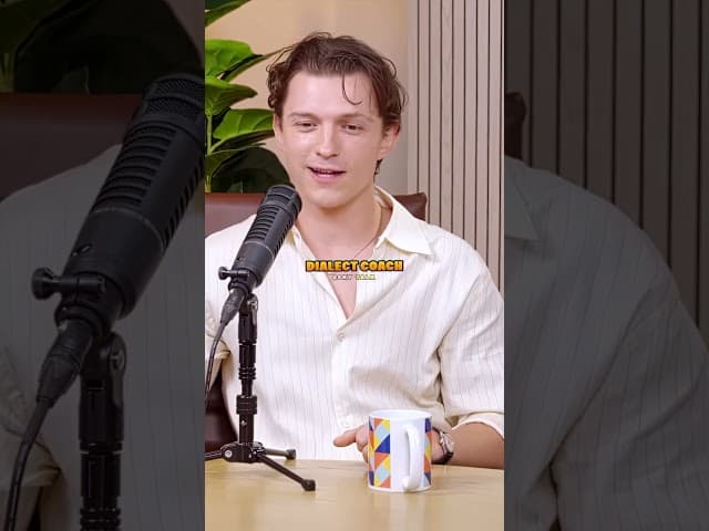 Tom Holland's Culture Shock Ordering Food in the US 😮 #shorts