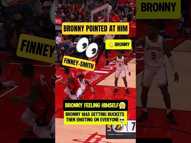 Bronny James was FEELING HIMSELF😤