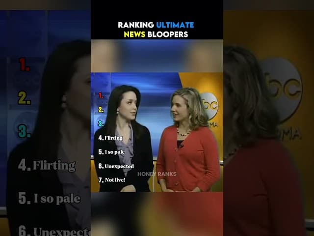 Ranking Funniest News Bloopers 😂🥀