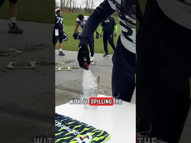 The Seahawks did a potato challenge! #shorts #nfl #seahawks