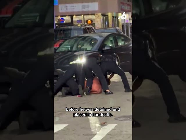 Videos show man being tased, pepper-sprayed and shot during confrontation with officers in Miami