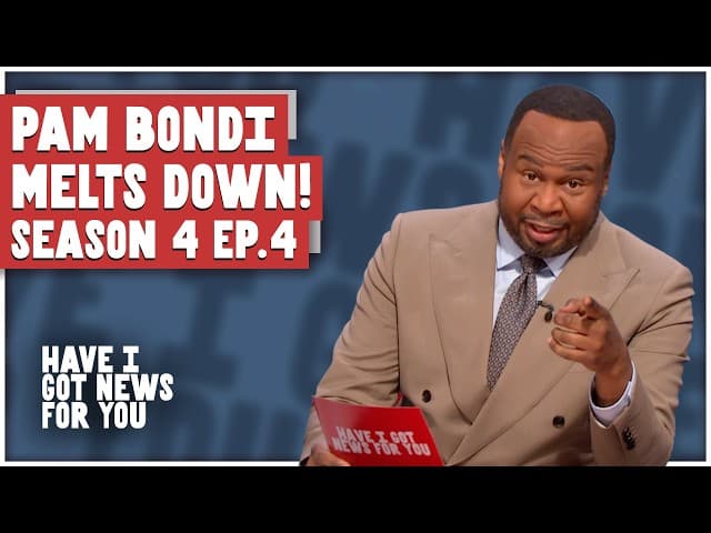 Pam Bondi Melts Down! & DOJ Spies On Congress! | HIGNFYUS