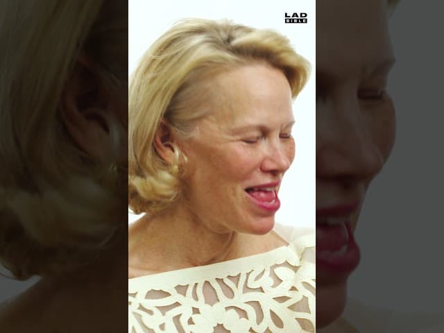 Liam Neeson and Pamela Anderson Try Canadian Candy For The First Time