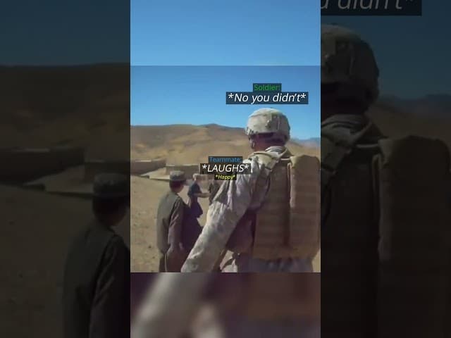 Soldiers PLAYING On Patrol! 😂