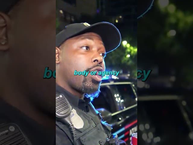 The Type Of Officers We Need In the Community! 🤗👑 #kaneljoseph