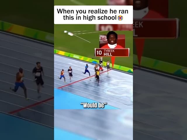 Tyreek is insane🤯