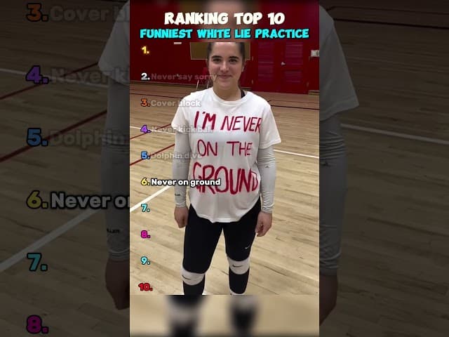 Ranking funniest white lie practice moments OAT #whitelies #funny