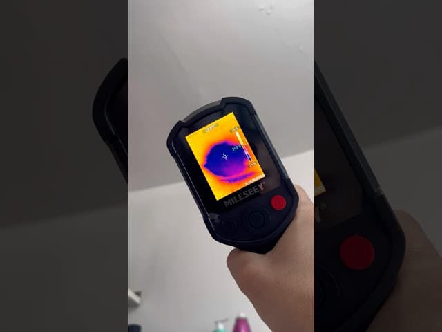 TR20 Pro Thermal Camera came in clutch #leak #detection #mileseeytools Link in Bio! 10% off: HYDRO10