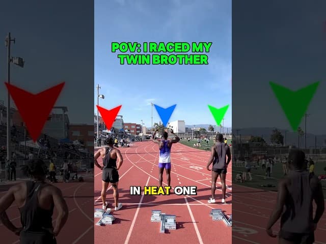 I Raced My Twin Brother🤯
