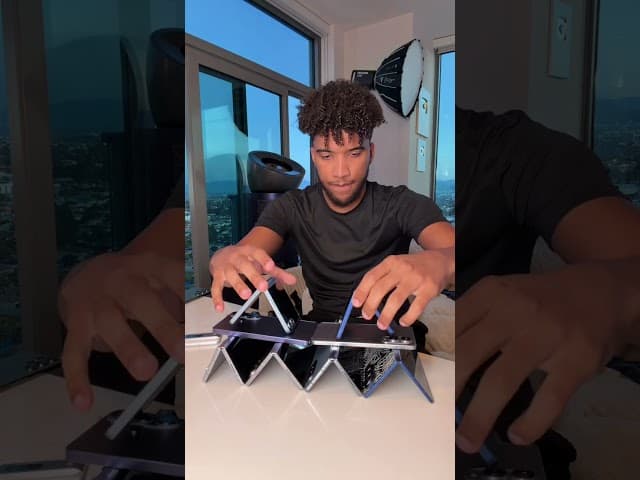 Smartphone house of cards.. #carterpcs #tech #smartphone #iphone #android