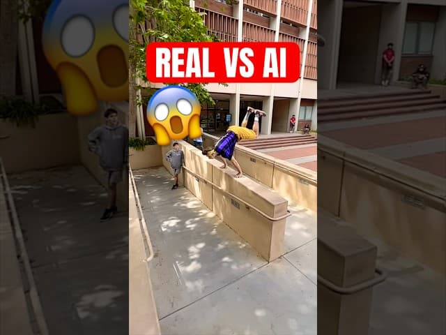 REAL VS AI 😂