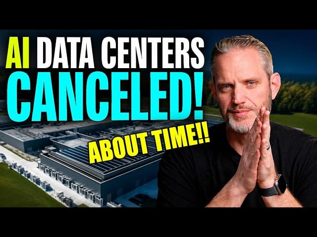 FINALLY! AI Data Centers getting BANNED!
